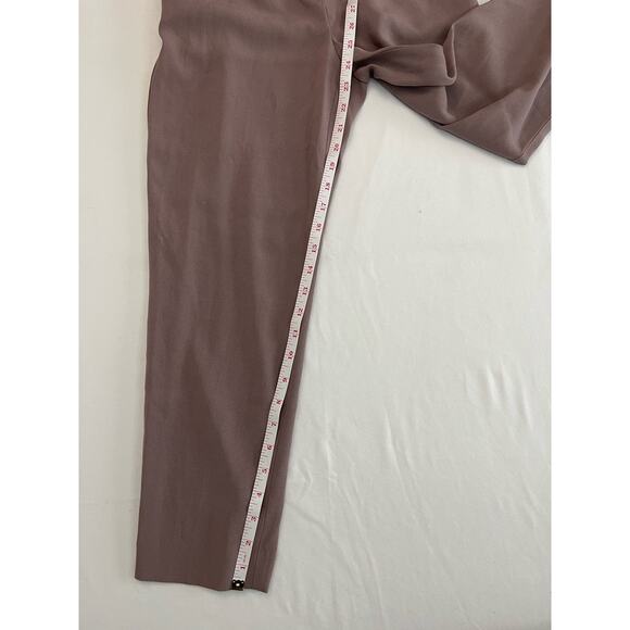 Aritzia Babaton Conan Pant Cropped Slim-Leg Trousers Shadow Mauve Size 2 - Picture 11 of 12